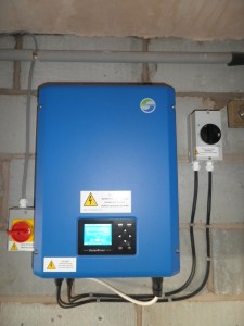 Solar panels in Leigh