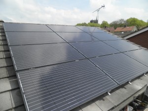 Solar panels in Ormskirk