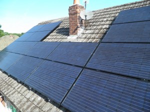 16 x Yingli 250W solar panels