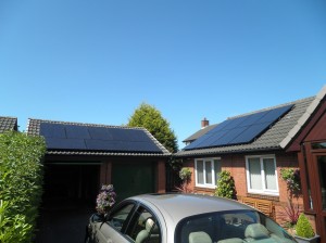 16 x Suntellite 250W solar panels