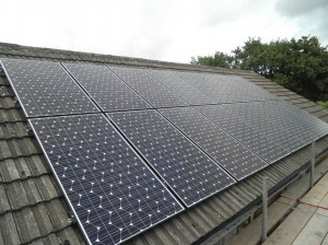16 x 250W Panasonic solar panels