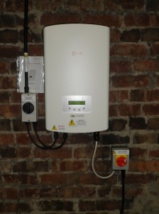 Solar panels in Chorlton, Manchester