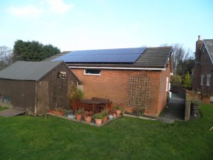 16 x Panasonic 250W solar panels