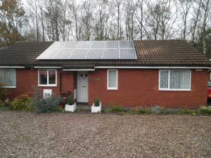 12 x Hyundai 245W solar panels