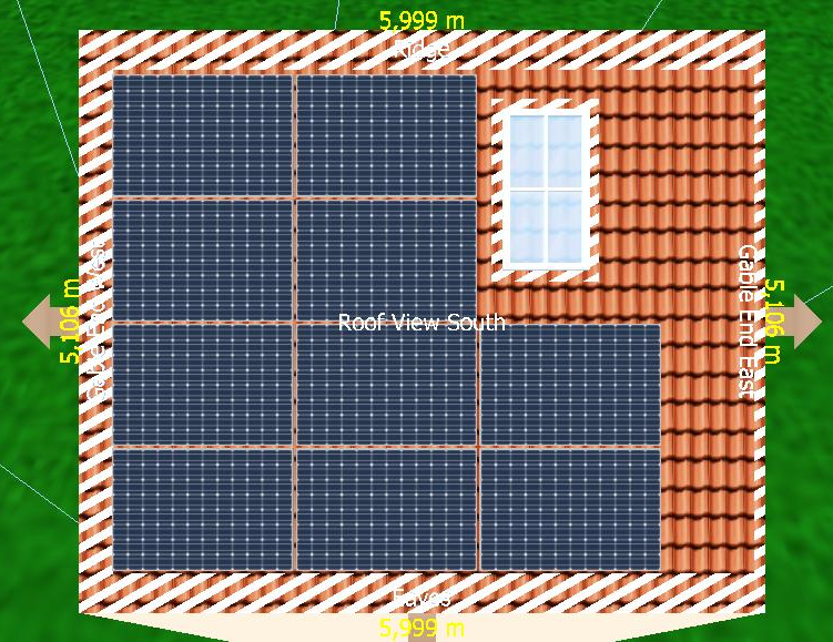 10 x Seraphim 285W solar panels (system size 2.85 kW)