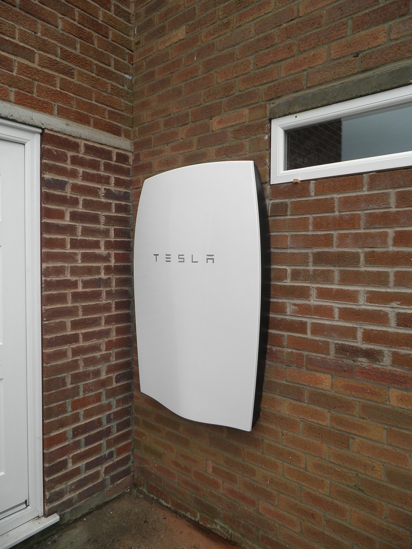RED Electrical - Tesla Powerwall home battery in Macclesfield